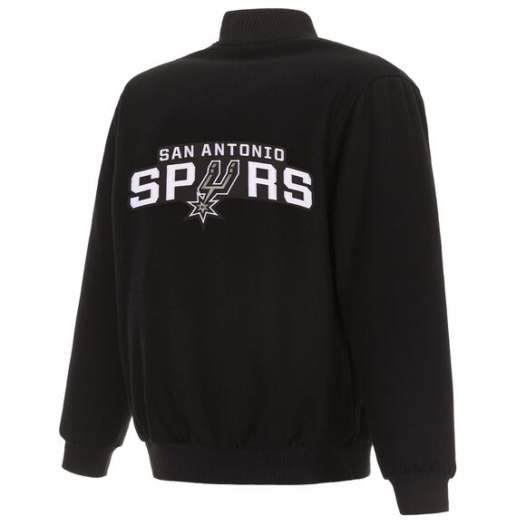 San Antonio Spurs (NBA) Reversible All-Wool Jacket - Picture 1 of 6